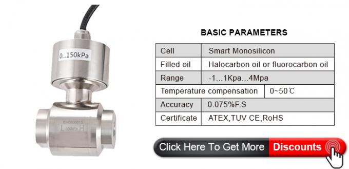 Sensor Subsea da pressão diferencial da fábrica HPT708 de Holykell